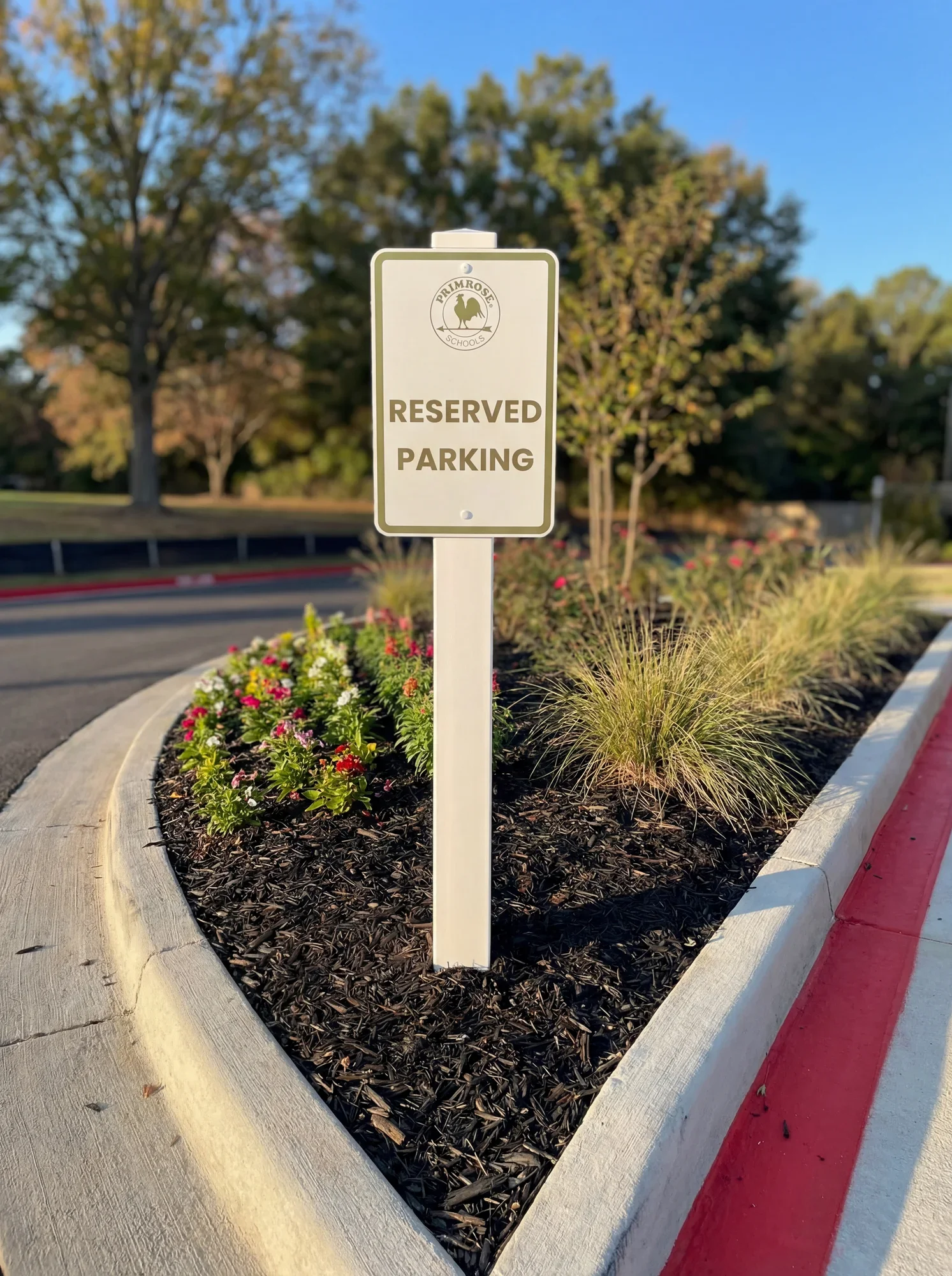 Traffic and directional sign produced by 3GM Signs